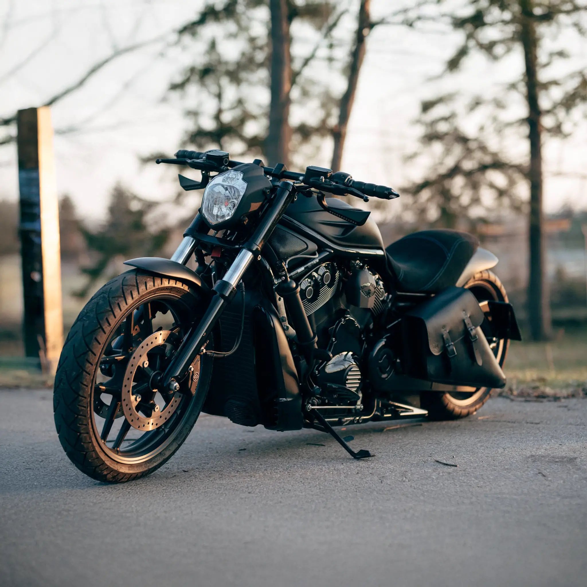 H-D® V-Rod Left Side Solo Bag - VRL01