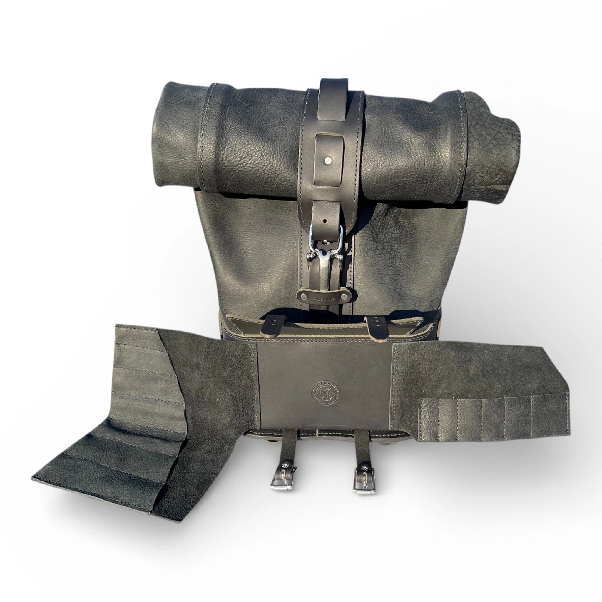 Rolltop Backpack Sissy Bar Bag - URB01S | 2-in-1 Design