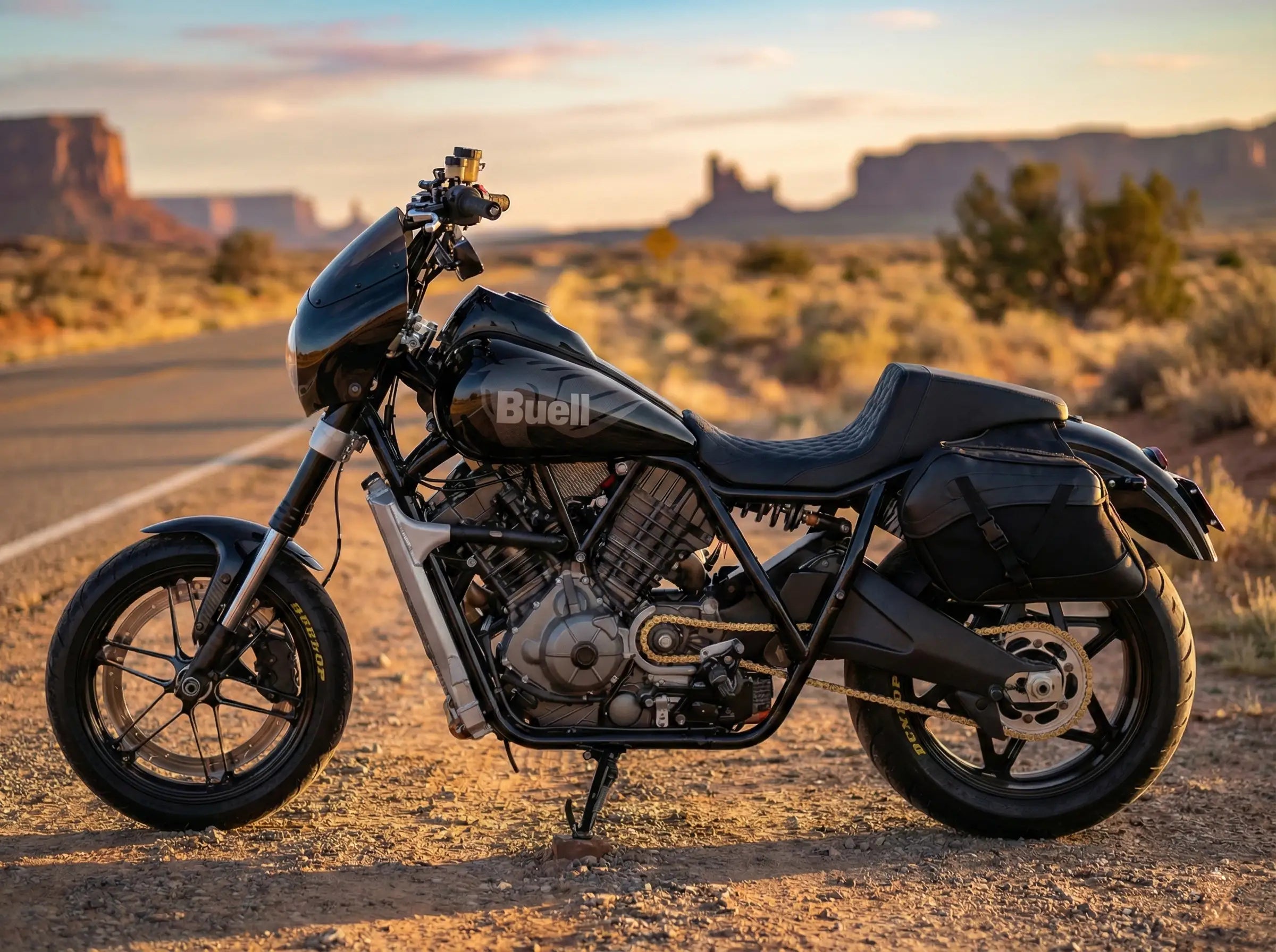 Buell Super Cruiser Saddlebags
