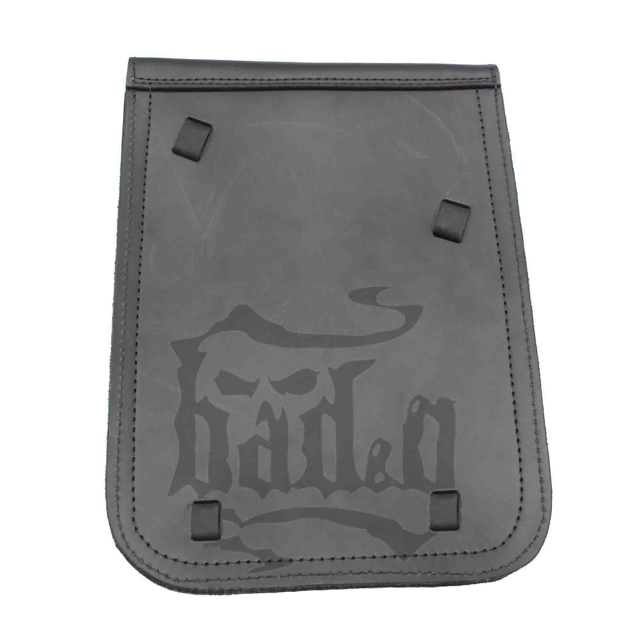 Upgrade your Harley-Davidson® Softail with the SHR04 Right Side Swingarm Solo Bag. Hand crafted in USA with premium leather and top quality hardware. Designed to fit all 2018-Later Harley-Davidson® Softail models*. Durable and stylish, it features easy installation and it's the perfect fit for your motorcycle.