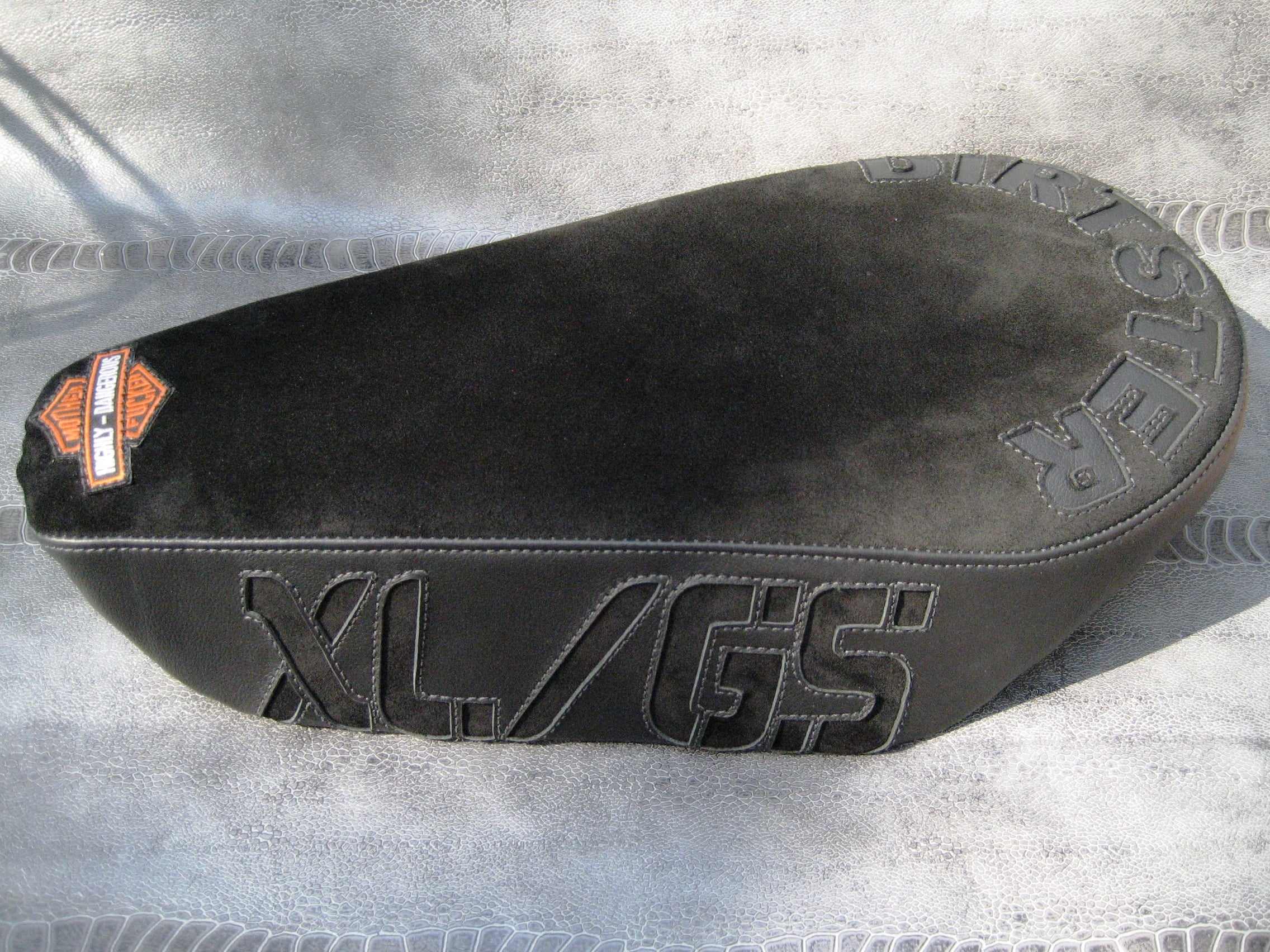 RTW Doug Wothke "Dirtster" Custom Leather Seat | Harley-Davidson Sportster